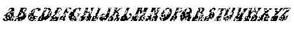 FZ JAZZY 16 HOLEY ITALIC Normal Font