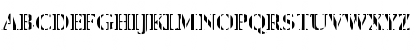 FZ ROMAN 24 STRIPED Normal Font