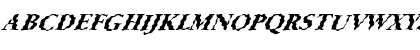 FZ ROMAN 24 WAVEY ITALIC Normal Font