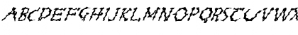 FZ WACKY 23 ITALIC Normal Font FZ WACKY 23 ITALIC Normal Font