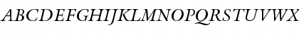 Galliard EF Roman Italic Regular Font