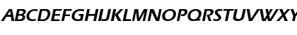 GE Ergonomic Bold Italic Font