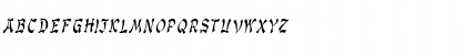 GengisKahnCondensed Italic Font