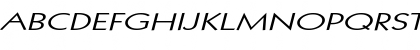 Geo112Extended Italic Font