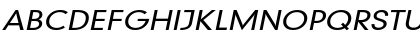 Geo579Wide Italic Font Geo579Wide Italic Font