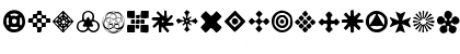 Geometric Ornaments Regular Font Geometric Ornaments Regular Font