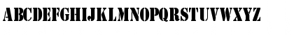 GI StencilCondensed Normal Font GI StencilCondensed Normal Font