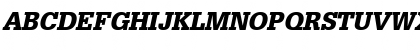 Glypha LT Black Italic Font