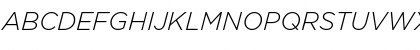 Gotham Light Italic Font