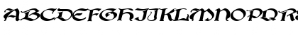 Gregorian Italic Font Gregorian Italic Font