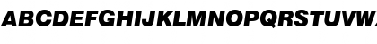 HalvettBlack Italic Font HalvettBlack Italic Font