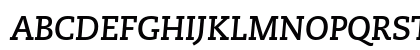 Caecilia LightSC Bold Italic