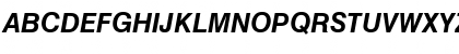HelveticaCyr Upright Bold Italic Font