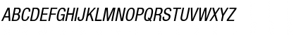 Helvetica57-Condensed RomanItalic Font