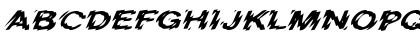 HighVoltageExtended Italic Font
