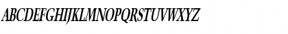 Horn Thin Bold Italic Font