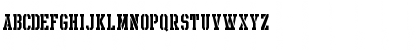 Intramural Stencil JL Regular Font