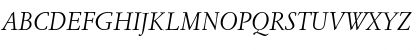 Italian-Garamond Italic Font