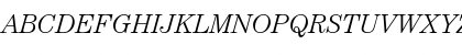 ITCCentury LT Light Italic Font