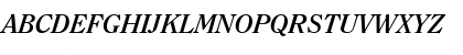 Clearface LT Bold Italic Font