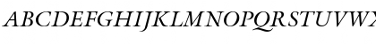 Galliard LT Italic Font