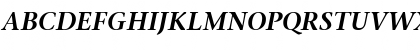 ITCStoneSerif-SemiBold Semi BoldItalic Font