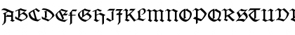 Jaecker-Schrift Regular Font