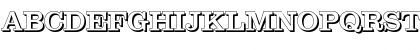 JamesBeckerShadow-Medium Regular Font