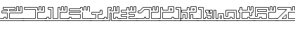 katakana,pipe Regular Font