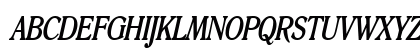 Roomy Thin BoldItalic