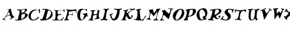 KoolKapsDisplay Italic Font KoolKapsDisplay Italic Font