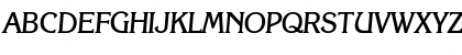 Korinth-Serial-Medium RegularItalic Font
