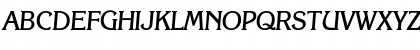 KorinthSerial-Medium Italic Font