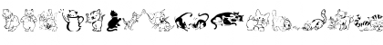 LCR Cat's Meow Regular Font LCR Cat's Meow Regular Font