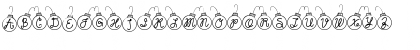 LD Christmas Balls Regular Font