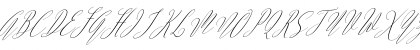 Argentina Script Italic Font