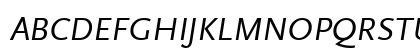 ScalaSans RegularSCItalic