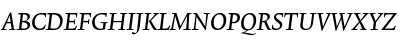 Lexicon No2 Italic A Med Font