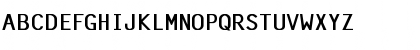 Line Printer Bold Font Line Printer Bold Font