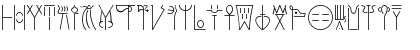 Linear B Regular Font Linear B Regular Font