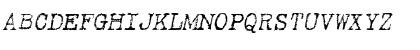 Linenstroke Italic Font
