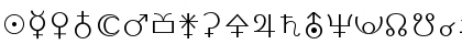 Linotype Astrology Pi Regular Font