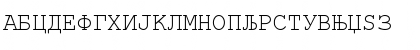 Macedonian Courier Regular Font Macedonian Courier Regular Font