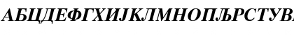 Macedonian Tms Bold Italic Font
