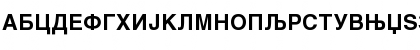 Makedonska Helvetika Regular Font
