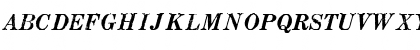 Matchwood Bold Italic WF Regular Font