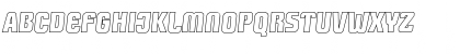 MaxBeckerOutline-ExtraBold Italic Font