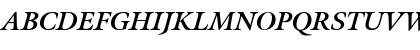 Meno ItalicBold Font