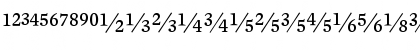 Mercury Numeric G1 Regular Font