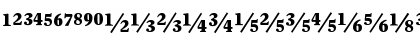 Mercury Numeric G3 Bold Font